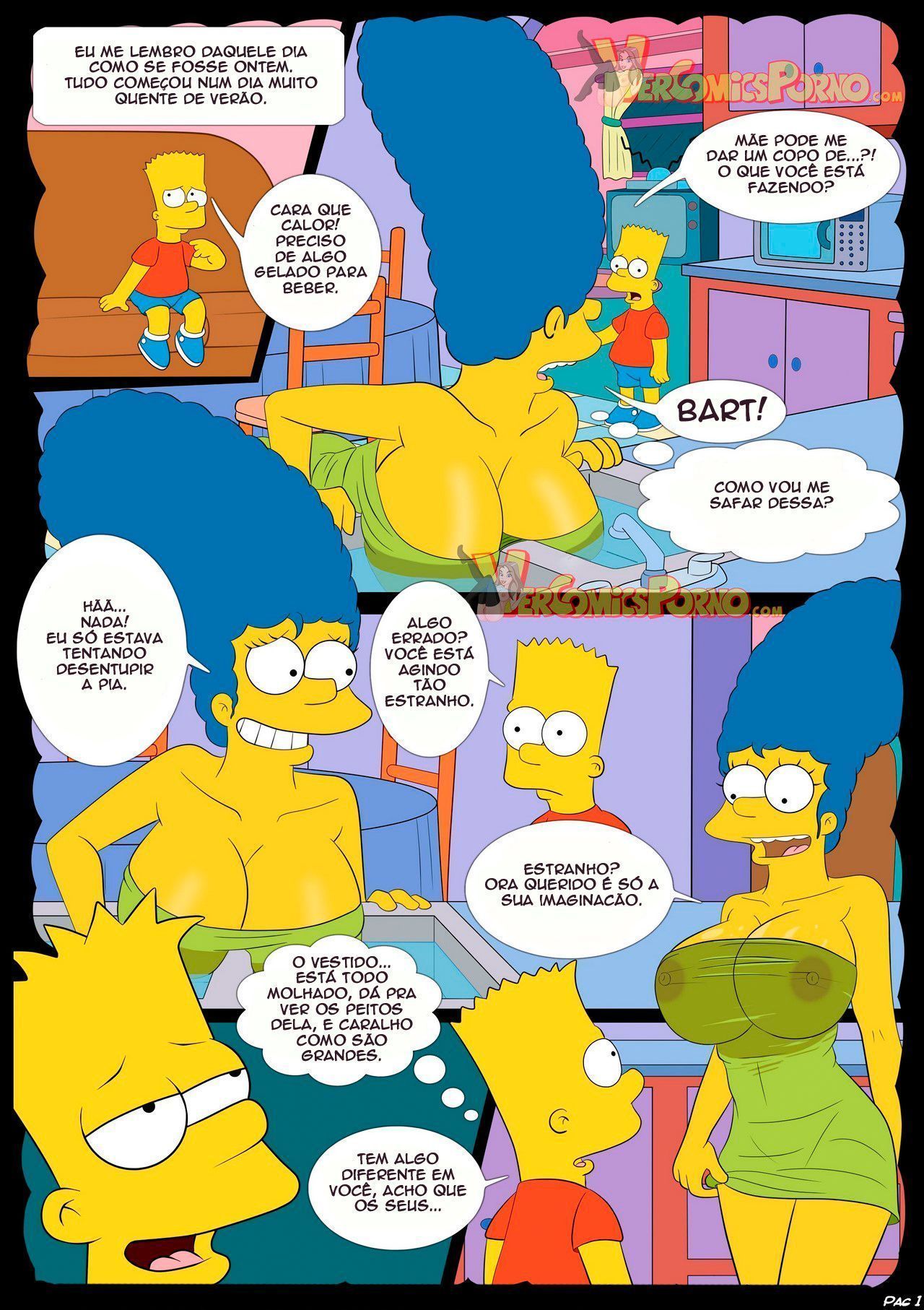 Bart Simpsons: Comendo Minha Mãe