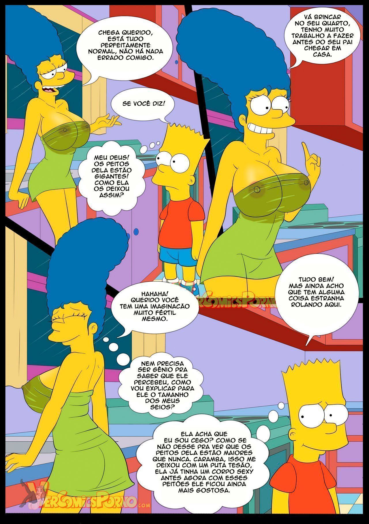 Bart Simpsons: Comendo Minha Mãe