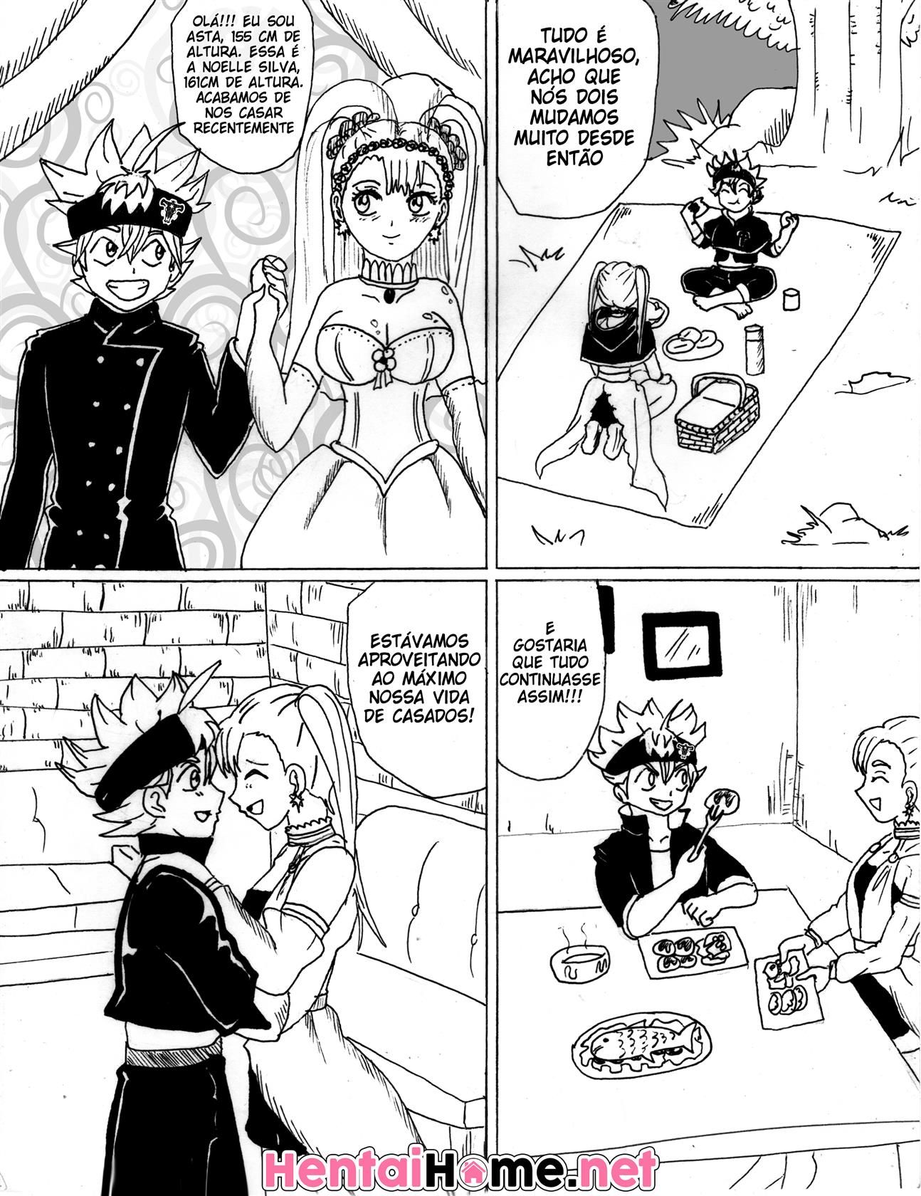 Black Clover Hentai O Casamento - Animes
